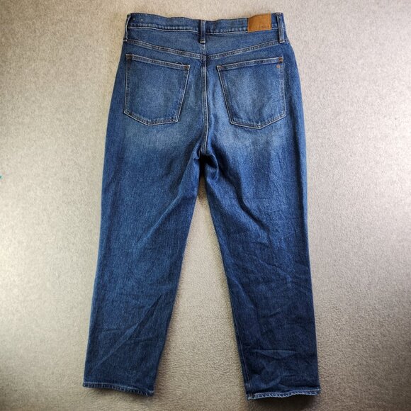 Madewell Jeans Womens 32 Blue The Perfect Vintage Straight Mayfield Wash - Picture 3 of 16